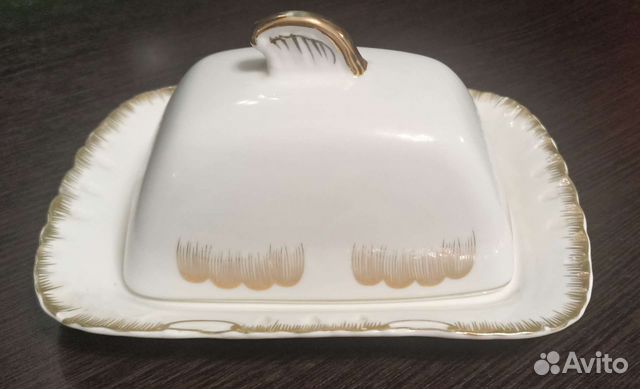 Масленка керамическая