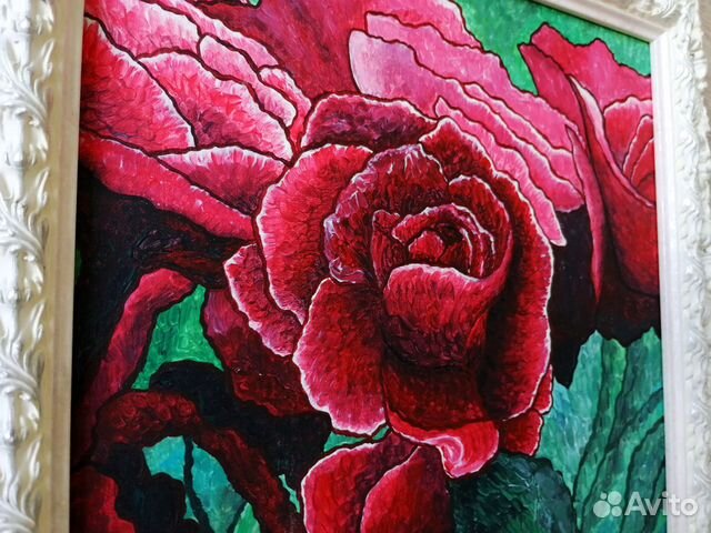 Картина на холсте «Розы» Акрил
