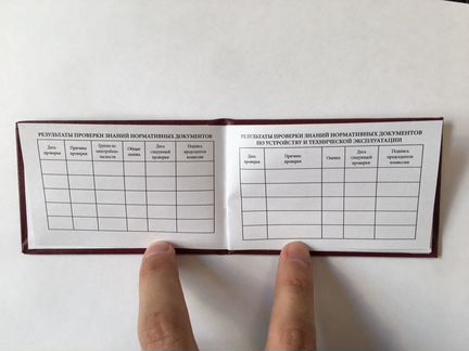 Удостоверение электробезопасности