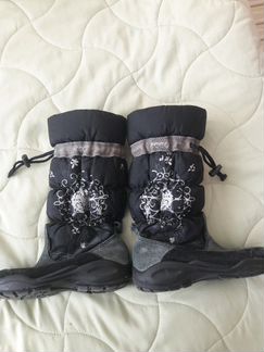 Сапоги для девочки экко