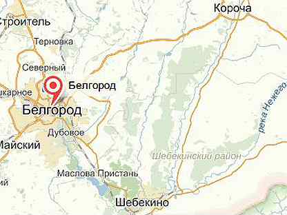 Терновка воронеж карта