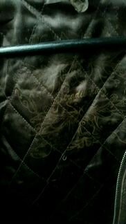 Кожаная куртка stradivarius