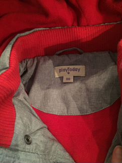 Куртка play today 98 см