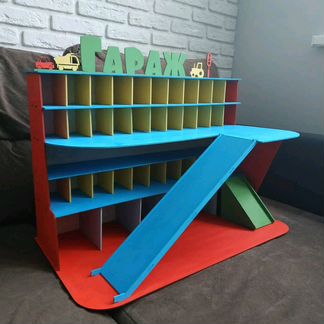 Детская парковка 38см 5 этажей