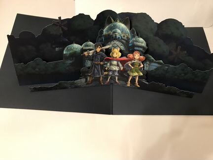 Диорама и виниловая пластинка Ni No Kuni 2