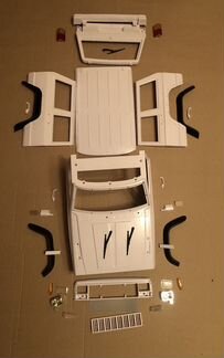 Кузов 1:10 jeep cherokee
