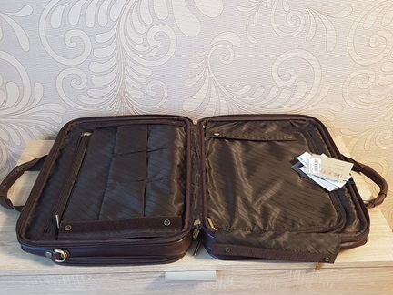 Кожаный мужской портфель Dr. Koffer