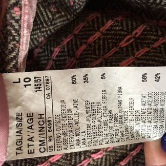 Шерстяная юбка на 10 uc of Benetton