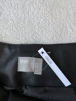 Юбка из кож.зама новая ASOS