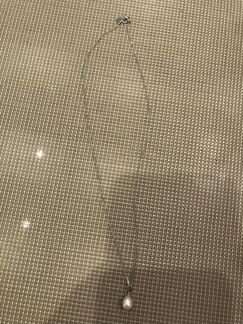 Подвеска с жемчугом серебро