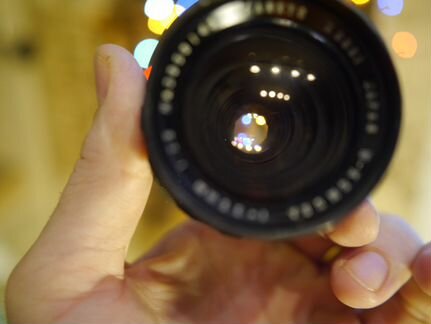 2я версия W-komura 35mm f2,5 с 10л диафрагмой