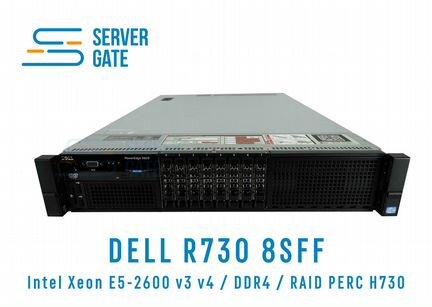 Dell R730 8SFF 2 x E5-2687Wv3 32 GB