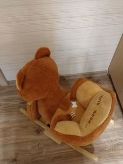 Качалка-медвежонок Baby Go музыкальная