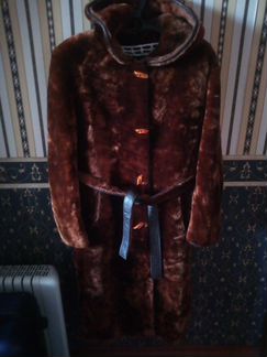 Шуба из мутона