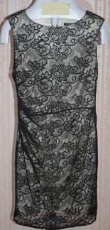 Новое с бирками кружевное платье 44 M Mango