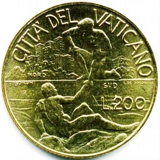 Монеты Ватикана и Царской России