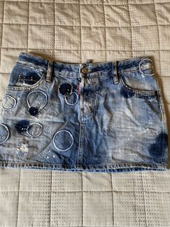 Юбка джинсовая