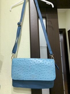 Сумка женская кожаная клатч, кроссбоди