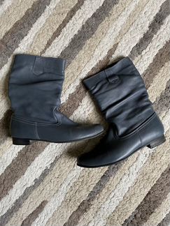 Сапоги кожаные 38