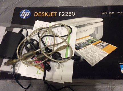 Hp deskjet f2280 мфу(принтер, сканер, копир)
