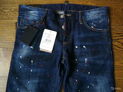 Оригинальные мужские джинсы dsquared2 (Размер 48)