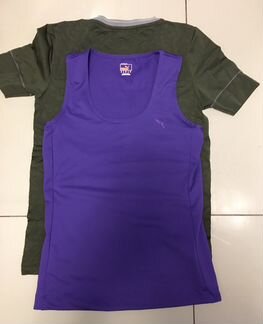 Футболка Adidas running, топ Puma, р.М