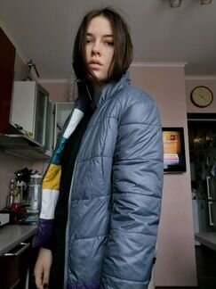 Пуховик двусторонний