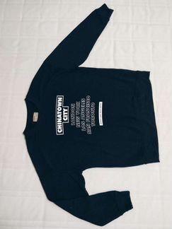 Свитшот черный с надписью, Pull&Bear