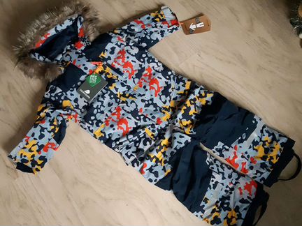 Didriksons polarbjornen новый комбинезон 90р