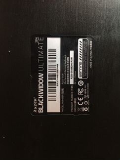 Игровая клавиатура razer blackwidow ultimate