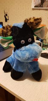 Мягкая игрушка Корова самодельная