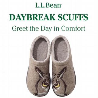 Сабо-тапочки L.L.Bean шерсть