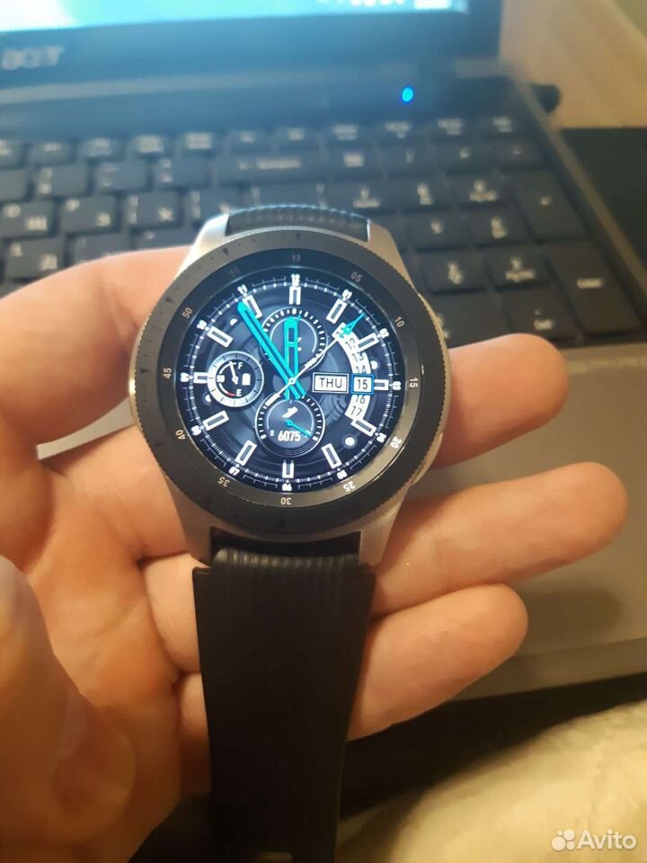 89160018676  Смарт часы Samsung Galaxy Watch 46 MM 
