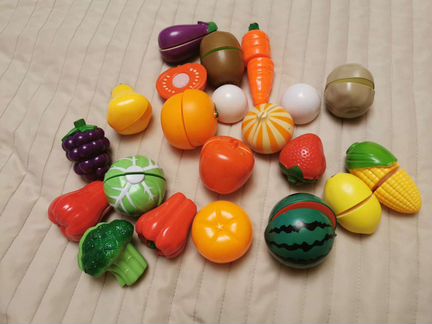 Фрукты и овощи икеа + игрушки