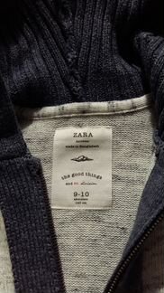 Кофта на молнии, рост 140см Zara