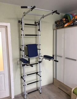 Новая, усиленная шведская стенка с брусьями