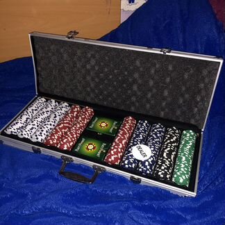 Покерный набор 500 фишек