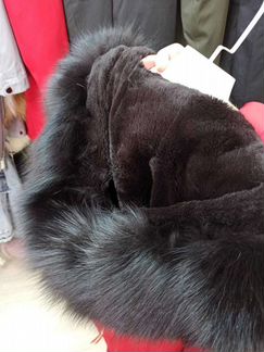 Парка с натуральным мехом