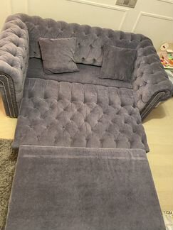 Диван 2 местный Chesterfild (раскладной)