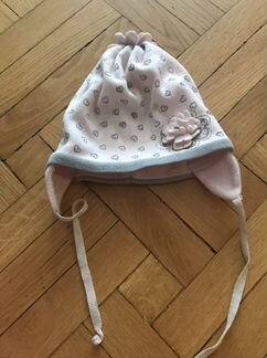 Шапка для девочки весна-осень 46-48