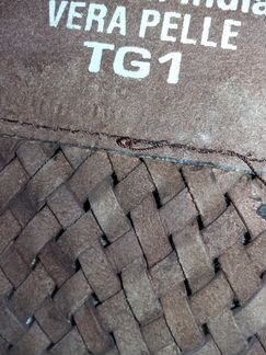 Кожаный ремень vera pelle Италия