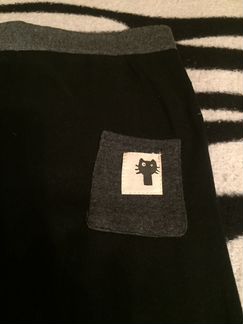 Леггинсы с котами новые