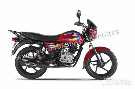 Мотоцикл Bajaj Boxer 150 (5 ступенчатая коробка пе