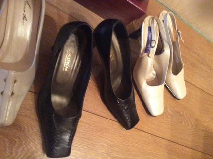 Туфли женские кожа