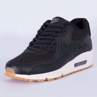 W Nike Air Max 90 PRM Lea Black 904535-001 us6-7