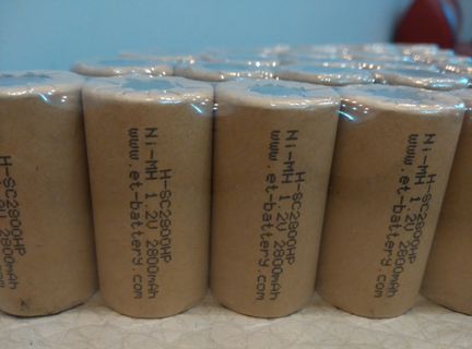 NiCd accum батарея акб ET D-SC1800HP 1.2В 1800мАч