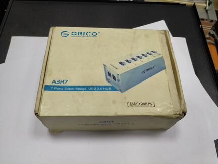 Orico A3H7-BK черный USB-концентратор USB 3.0 x 7