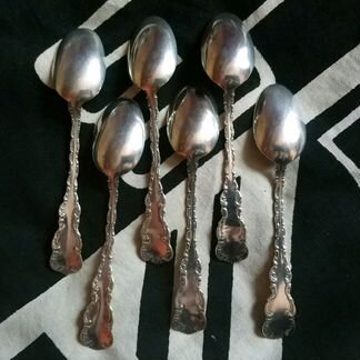 Набор серебряных ложек Birks Sterling 925 проба