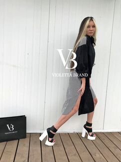 Удлиненная рубашка туника арт. 18064