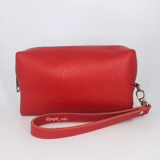 Косметичка из натуральной кожи